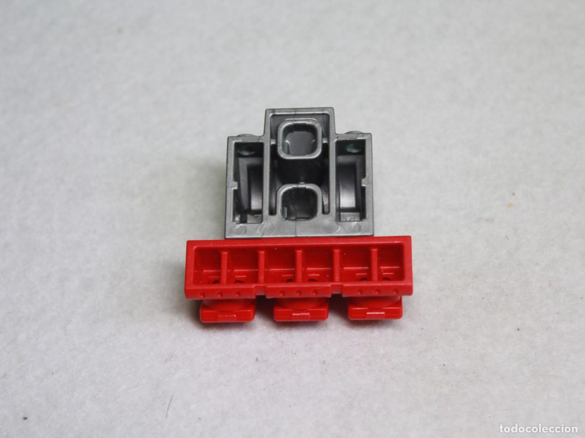Playmobil: M&oacute;dulo t&eacute;cnico gris con panel rojo Playmobil accesorio - Foto 2