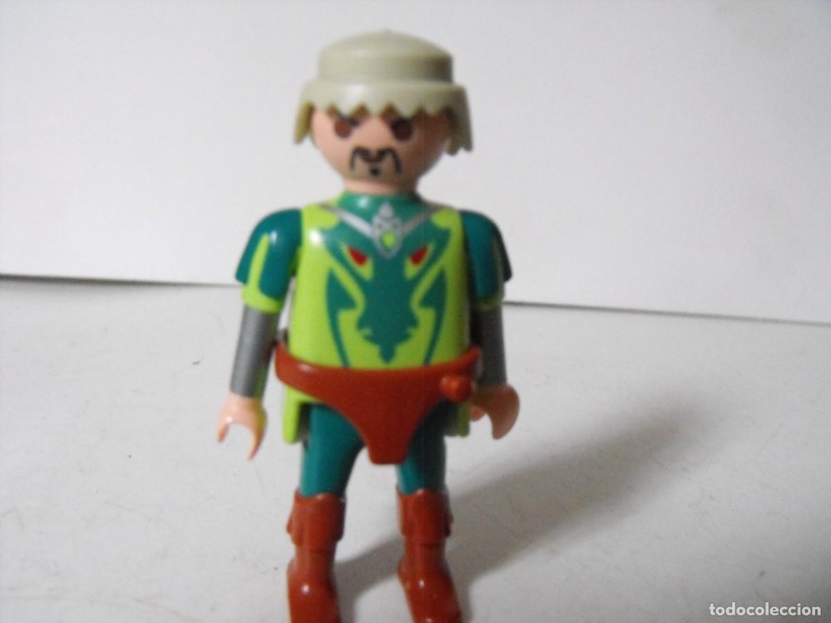 Playmobil: PLAYMOBIL. Figura de soldado, guerrero medieval.