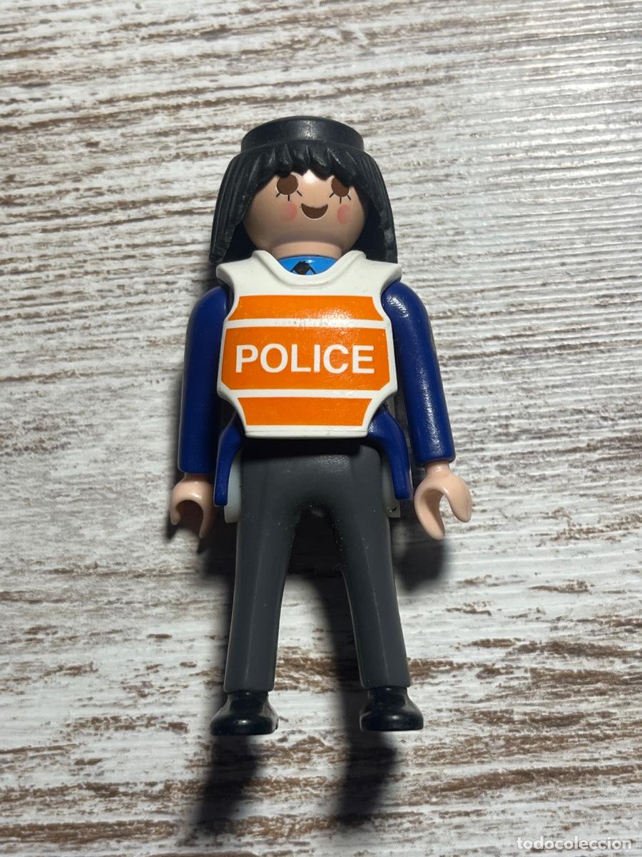 Playmobil: Figura Policia Guardia Soldado Antidisturbios Agente Playmobil Complemento Accesorio