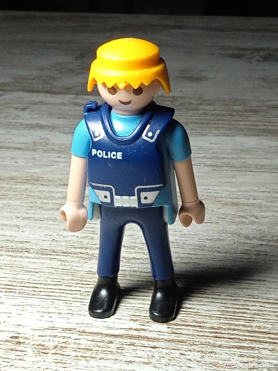 Playmobil: Figura Policia Guardia Soldado Antidisturbios Agente Playmobil Complemento Accesorio