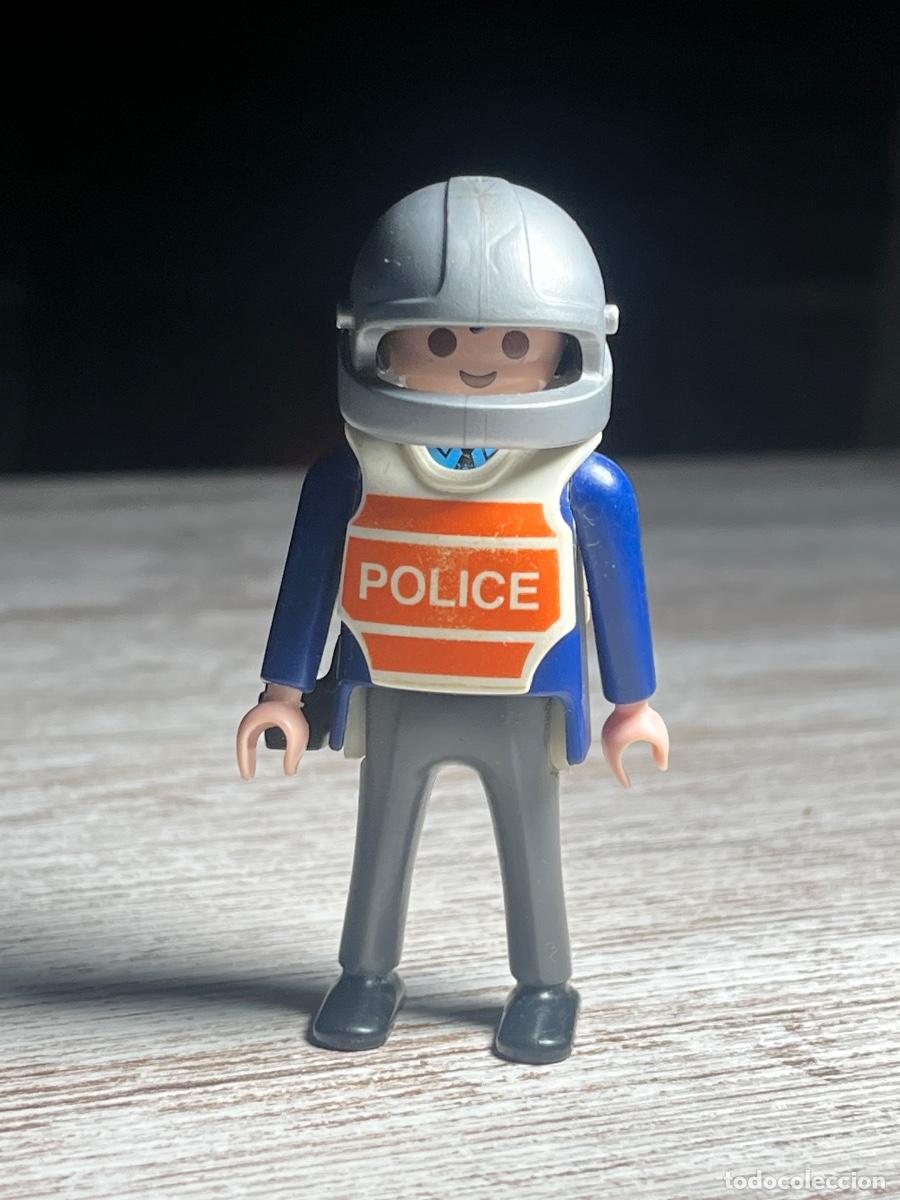 Playmobil: Figura Policia Guardia Soldado Antidisturbios Agente Playmobil Complemento Accesorio