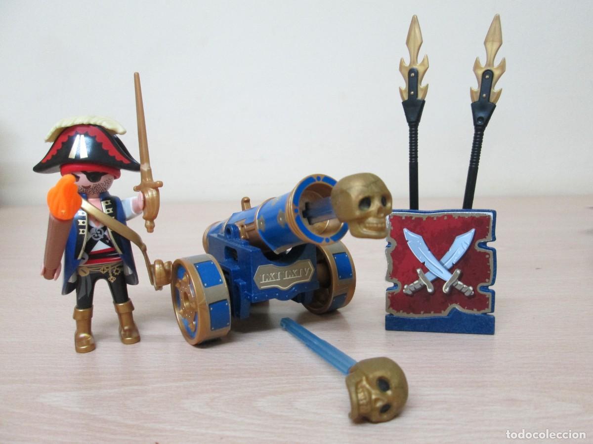 Playmobil: Playmobil 6164. Pirata con armas y ca&ntilde;on. Casi completo. Ver fotos