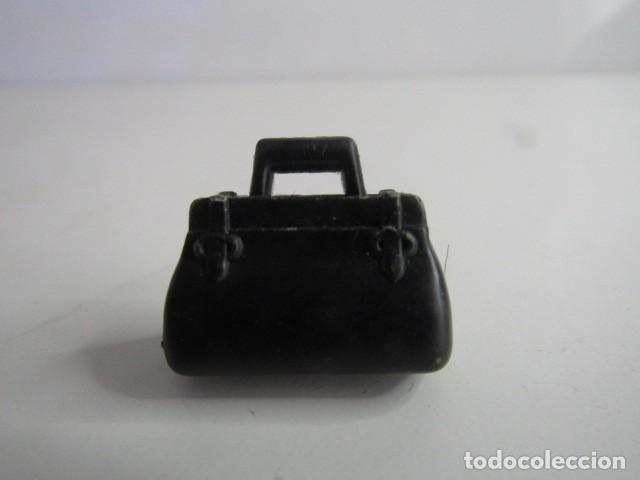 Playmobil: DIFICIL MALETIN NEGRO ANTIGUO CABALLEROS OESTE VICTORIANO PLAYMOBIL