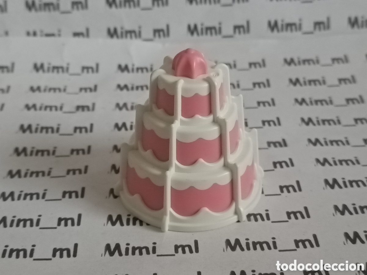 Playmobil: Playmobil tarta cumplea&ntilde;os pastel boda novios