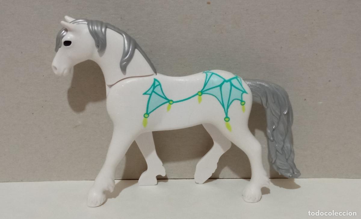 Playmobil: Playmobil - Caballo Hadas Crin y Cola Color Gris