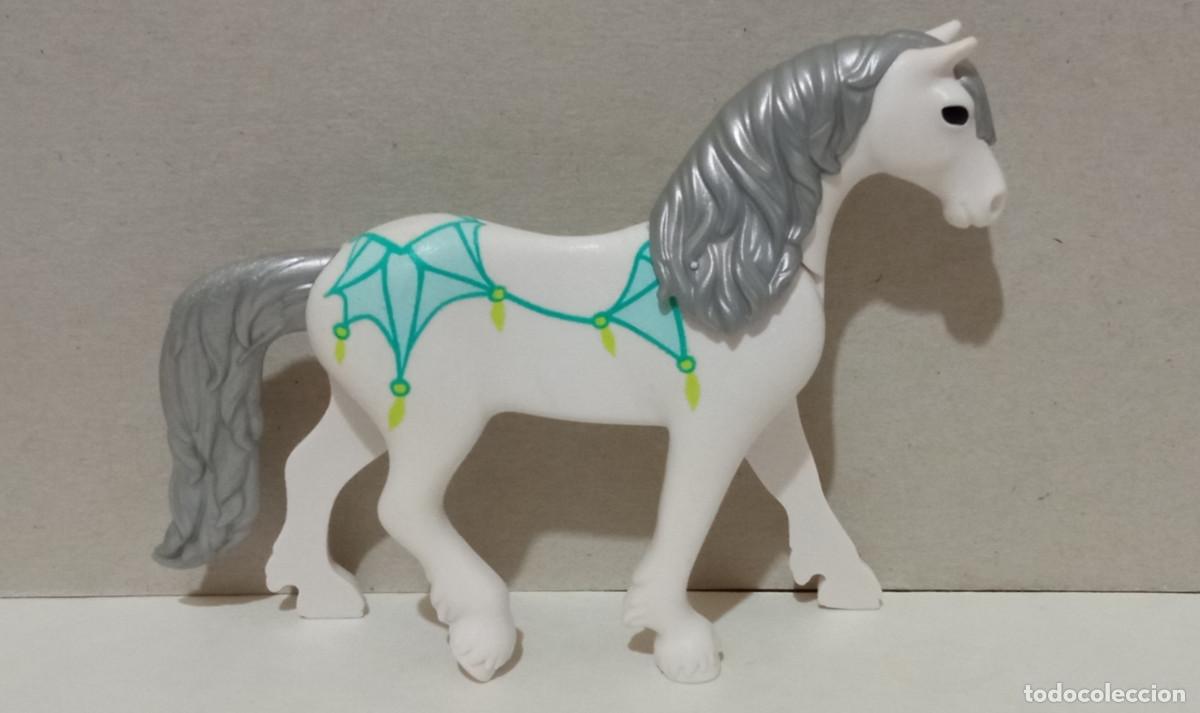 Playmobil: Playmobil - Caballo Hadas Crin y Cola Color Gris - Foto 2