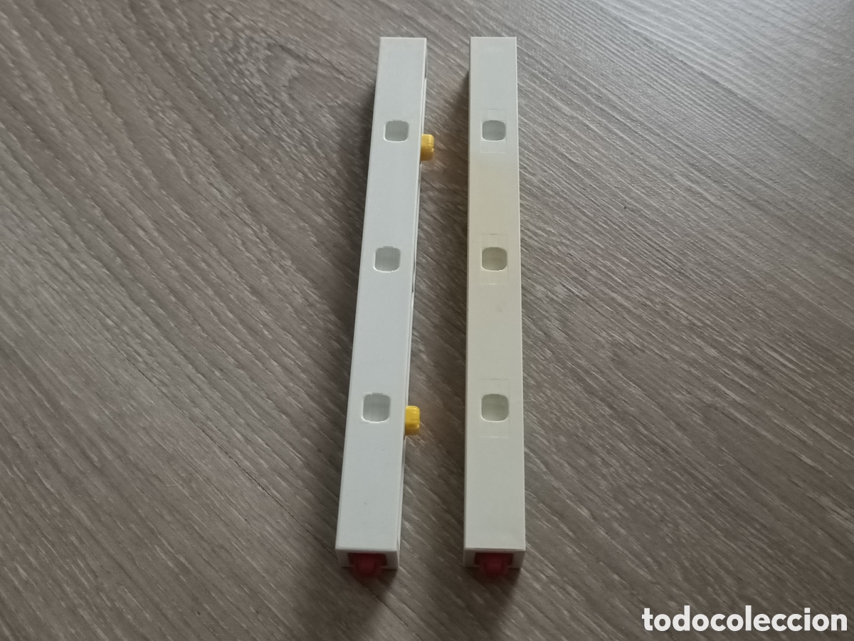 Playmobil: Playmobil 2 columnas blancas system x conectores pared - Foto 2