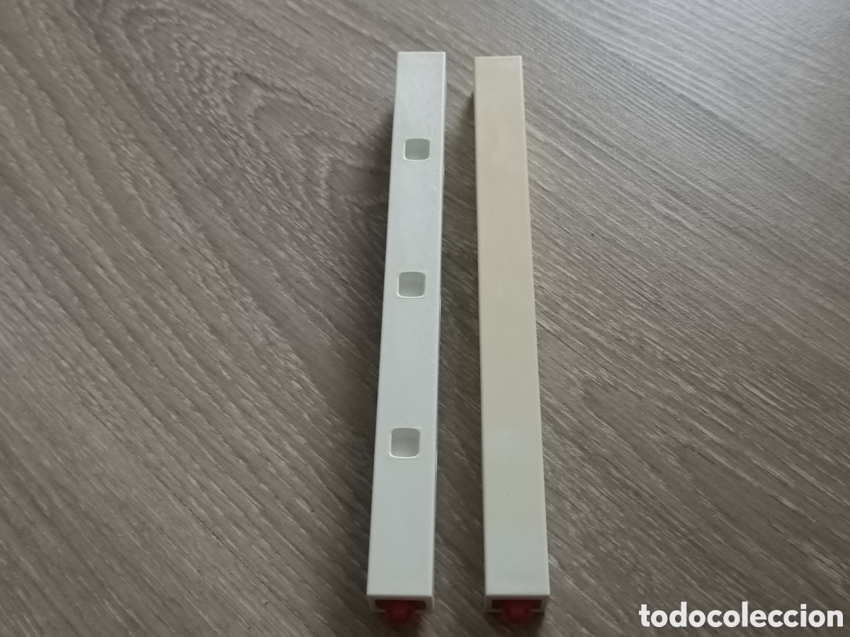 Playmobil: Playmobil 2 columnas blancas system x conectores pared