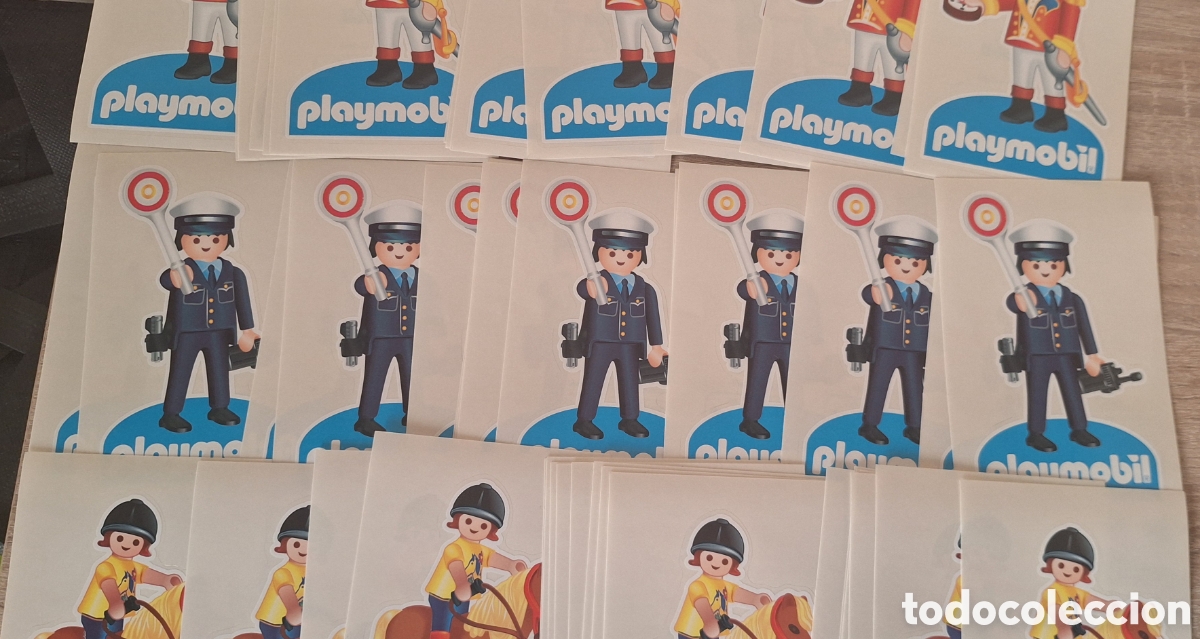 Playmobil: Lote de 67 Pegatinas de Playmobil - Foto 5