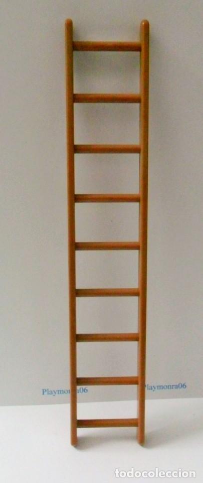 Playmobil: PLAYMOBIL P125 * ESCALERA MADERA 9 PELDA&Ntilde;OS 18CM. FUERTE CASTILLO CASA MEDIEVAL