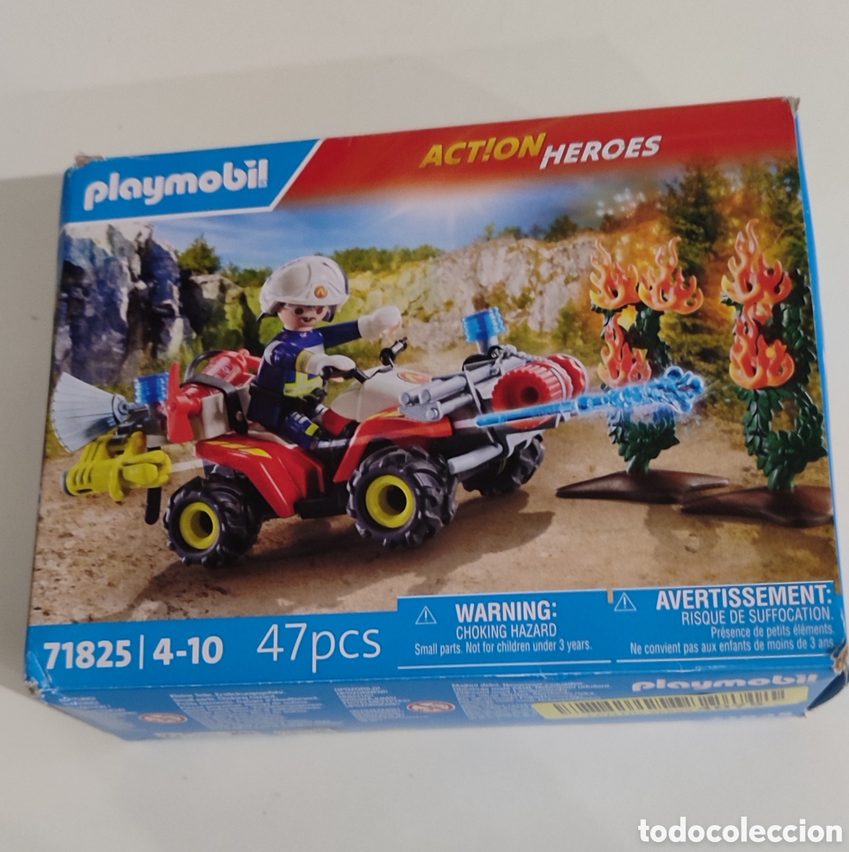 Playmobil: Playmobil Action Heroes 71825 Bomberos ATV