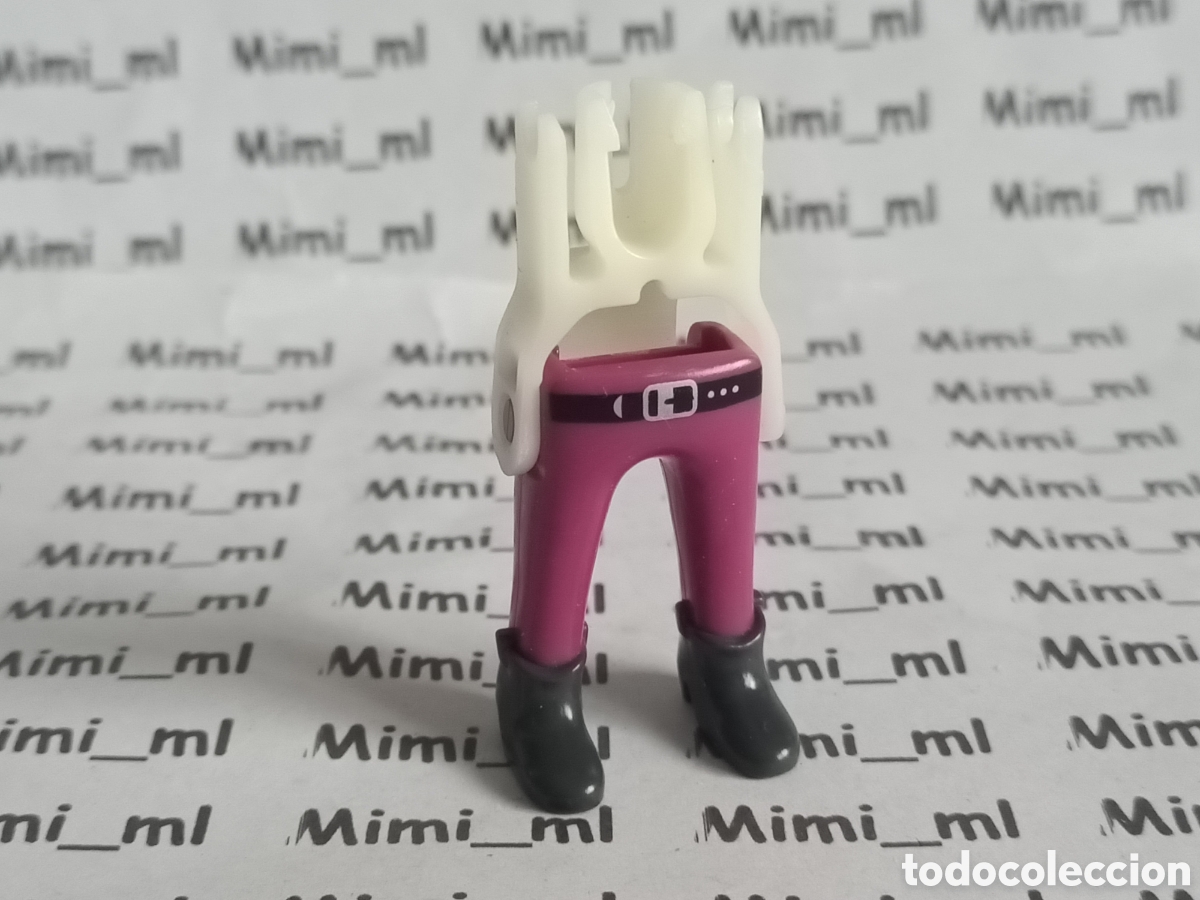 Playmobil: Playmobil piernas con esqueleto mujer botines cintur&oacute;n recambios figuras