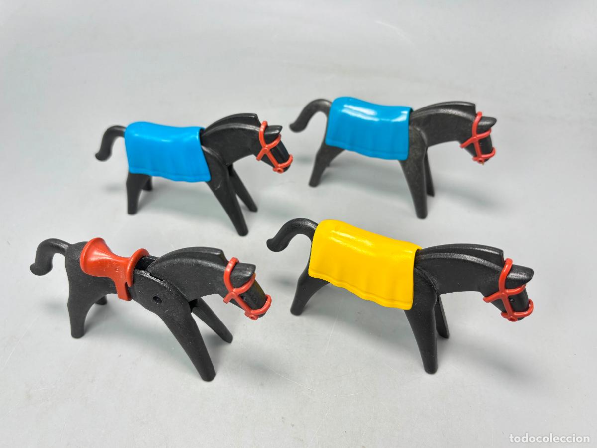 Playmobil: Playmobil 3140 3305 lote caballo con manta