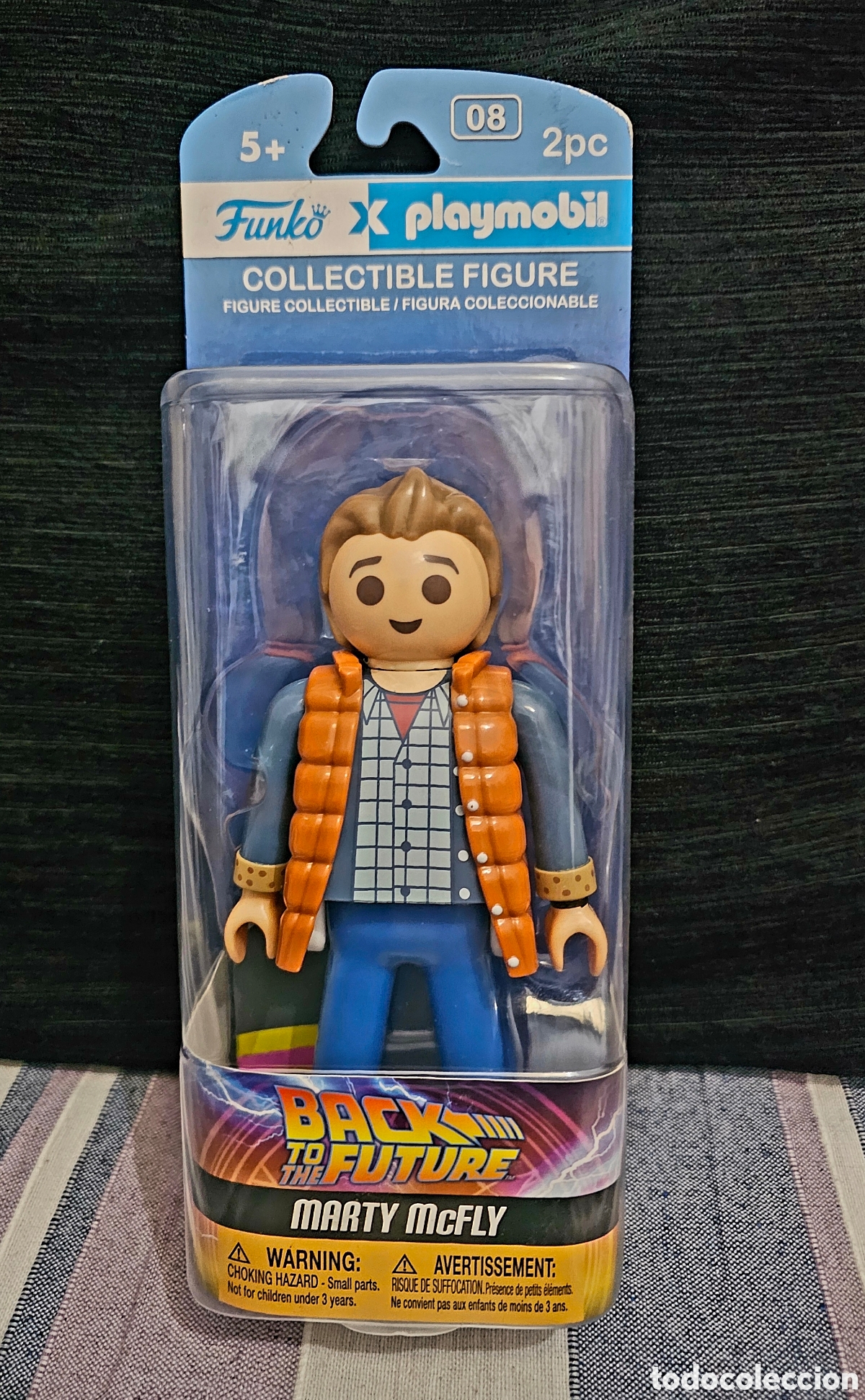 Playmobil: Figura Funko x Playmobil Marty McFly Regreso al Futuro