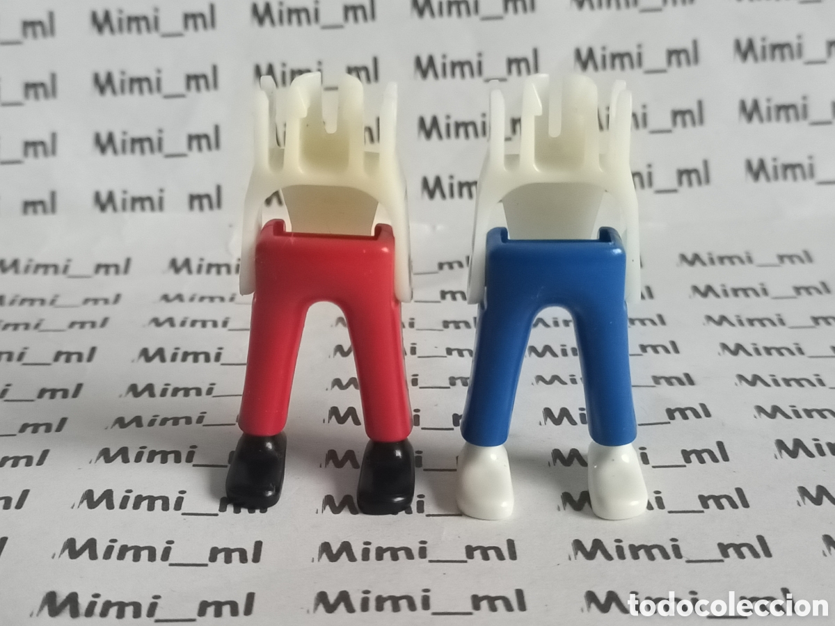 Playmobil: Playmobil 2 pares piernas con esqueleto hombre mujer recambios figuras zapatos