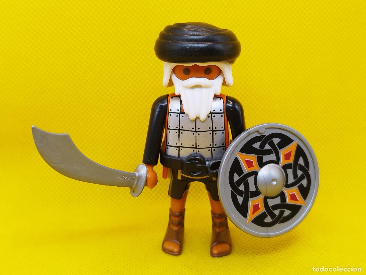 Playmobil: Playmobil Guerrero &aacute;rabe, moro con espada y escudo