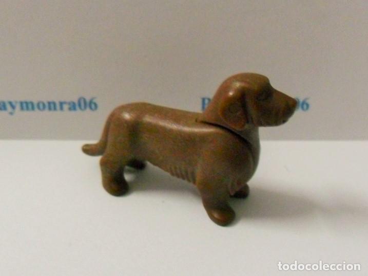 Playmobil: PLAYMOBIL P001-2 * ANIMAL DE COMPA&Ntilde;IA PERRO SALCHICHA O TECKEL MARRON