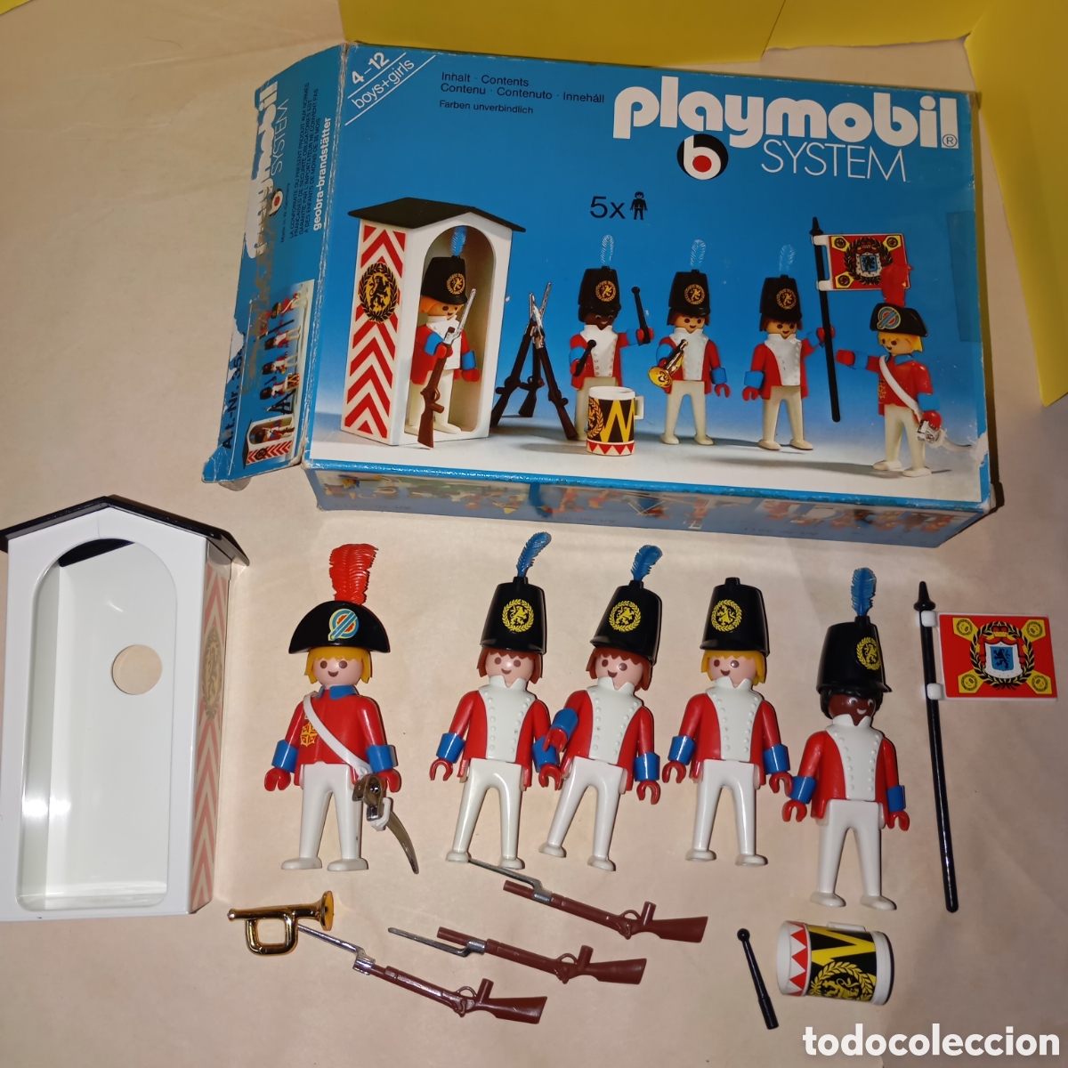 Playmobil: Playmobil 3544 guardia real, soldados ingleses con caja