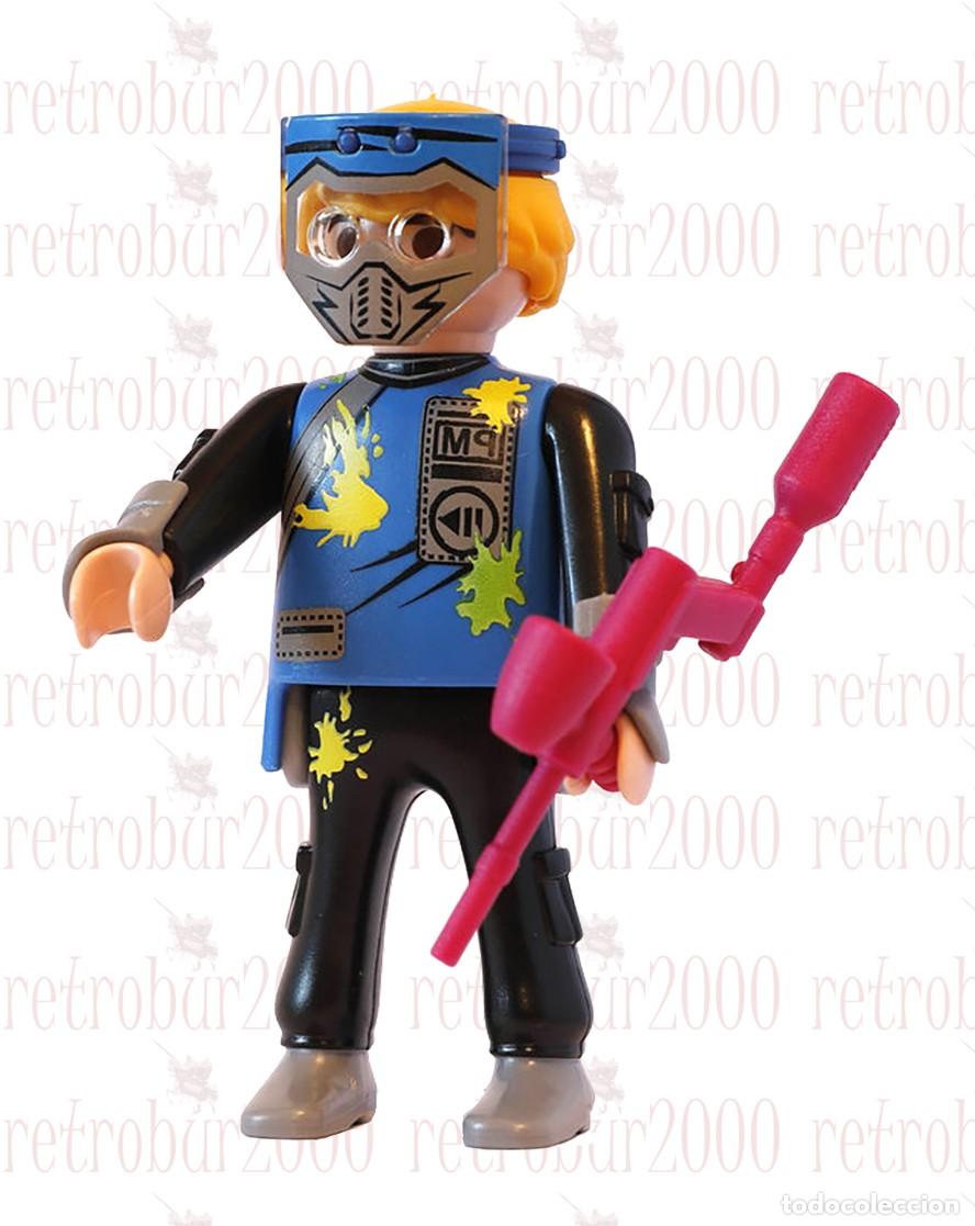 Playmobil: Playmobil 70732. Serie 21. Jugador de paintball