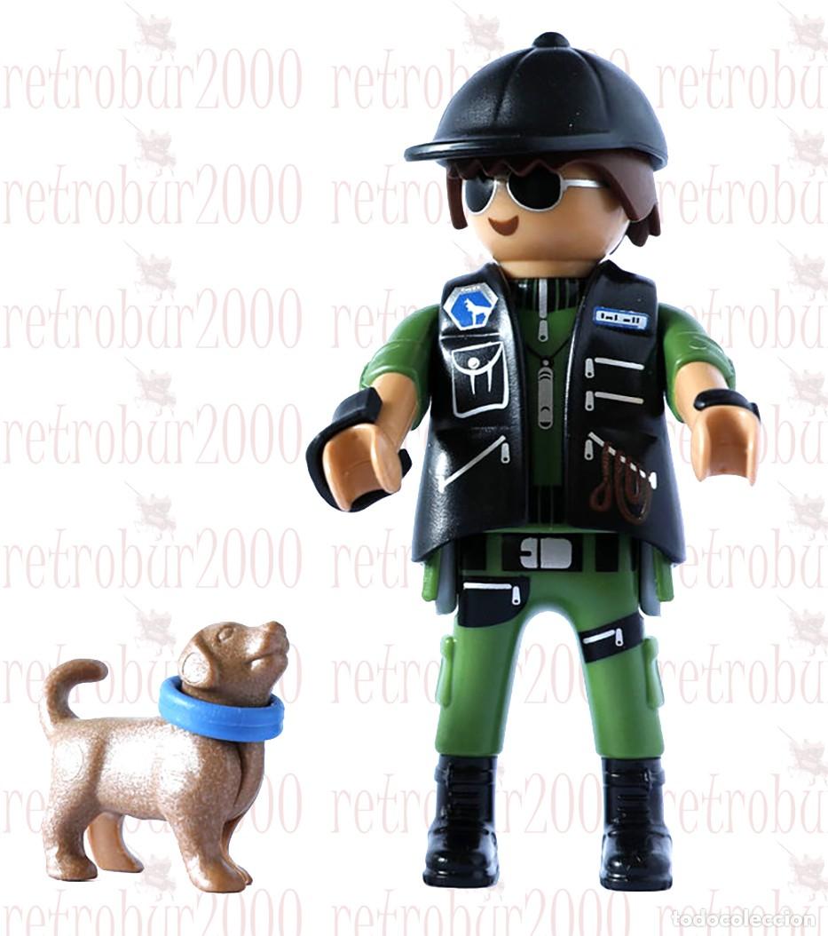Playmobil: Playmobil 70732. Serie 21. Polic&iacute;a entrenador de perros
