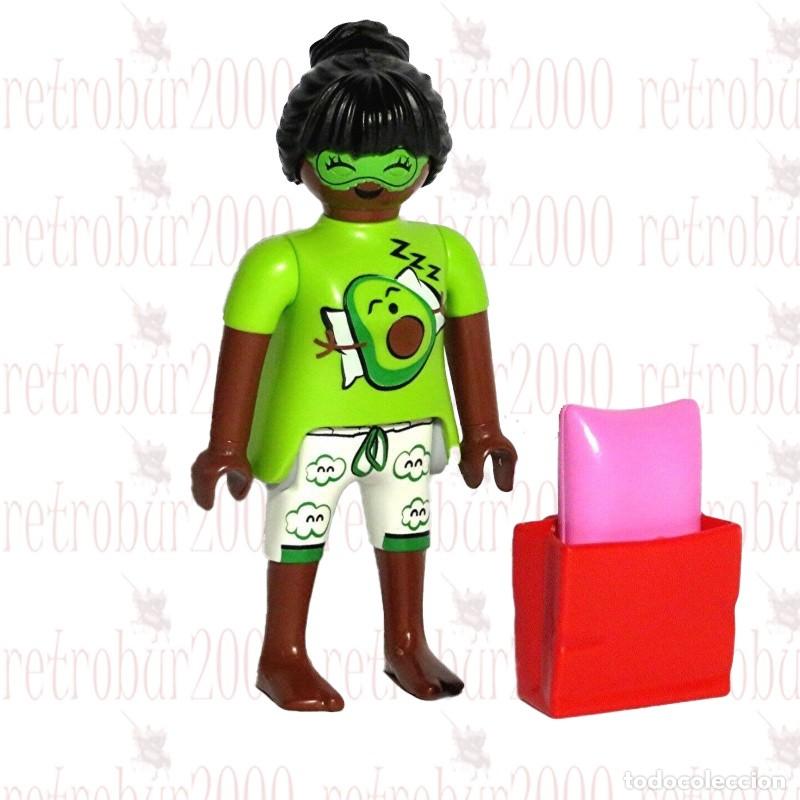 Playmobil: Playmobil 70733. Serie 21. Pijama aguacate y mascarilla