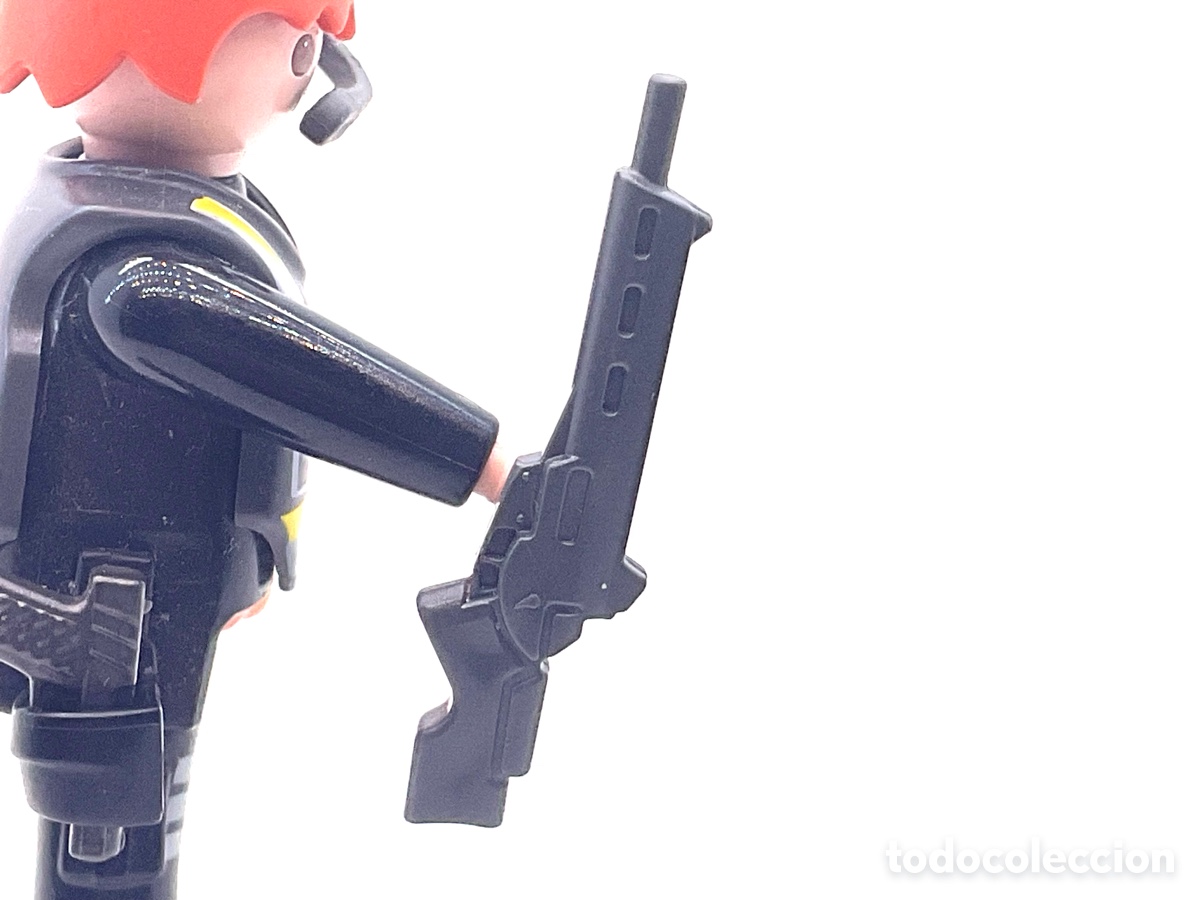 Playmobil: ACCESORIOS PLAYMOBIL. FUSIL, RIFLE DE ASALTO, POLICIA.