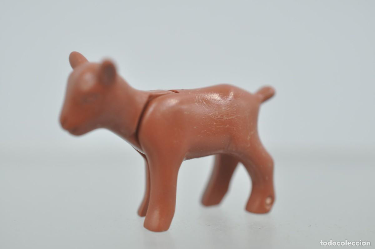 Playmobil: CJ0805 Playmobil, cabrito, cabra peque&ntilde;a marr&oacute;n