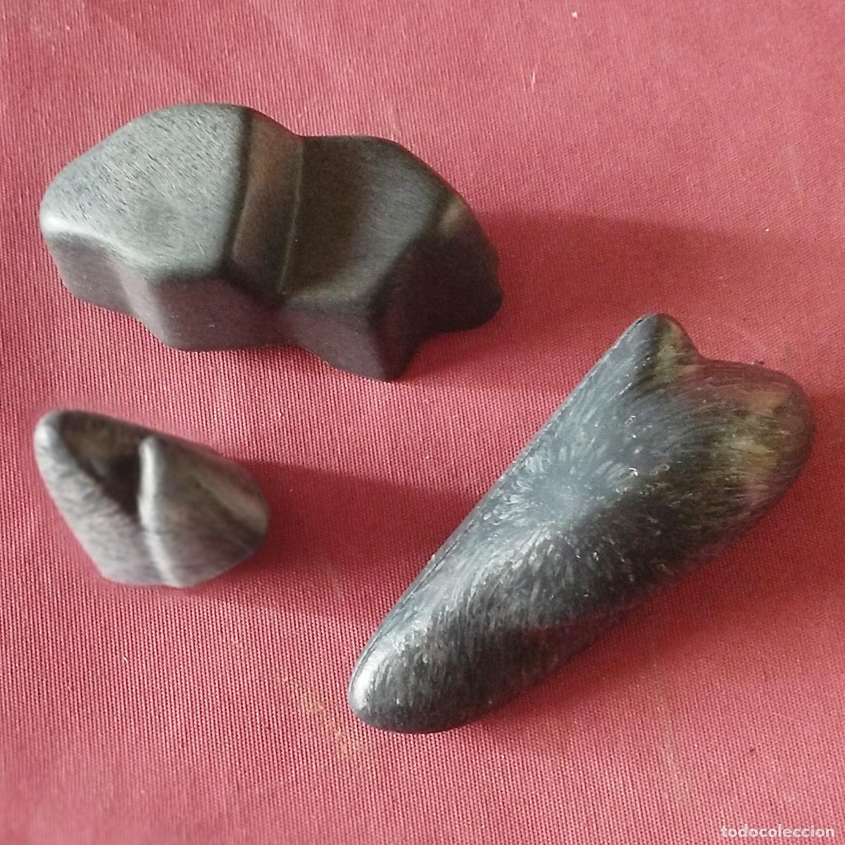 Playmobil: 3 ROCAS O PIEDRAS - GRIS OSCURO - PLAYMOBIL