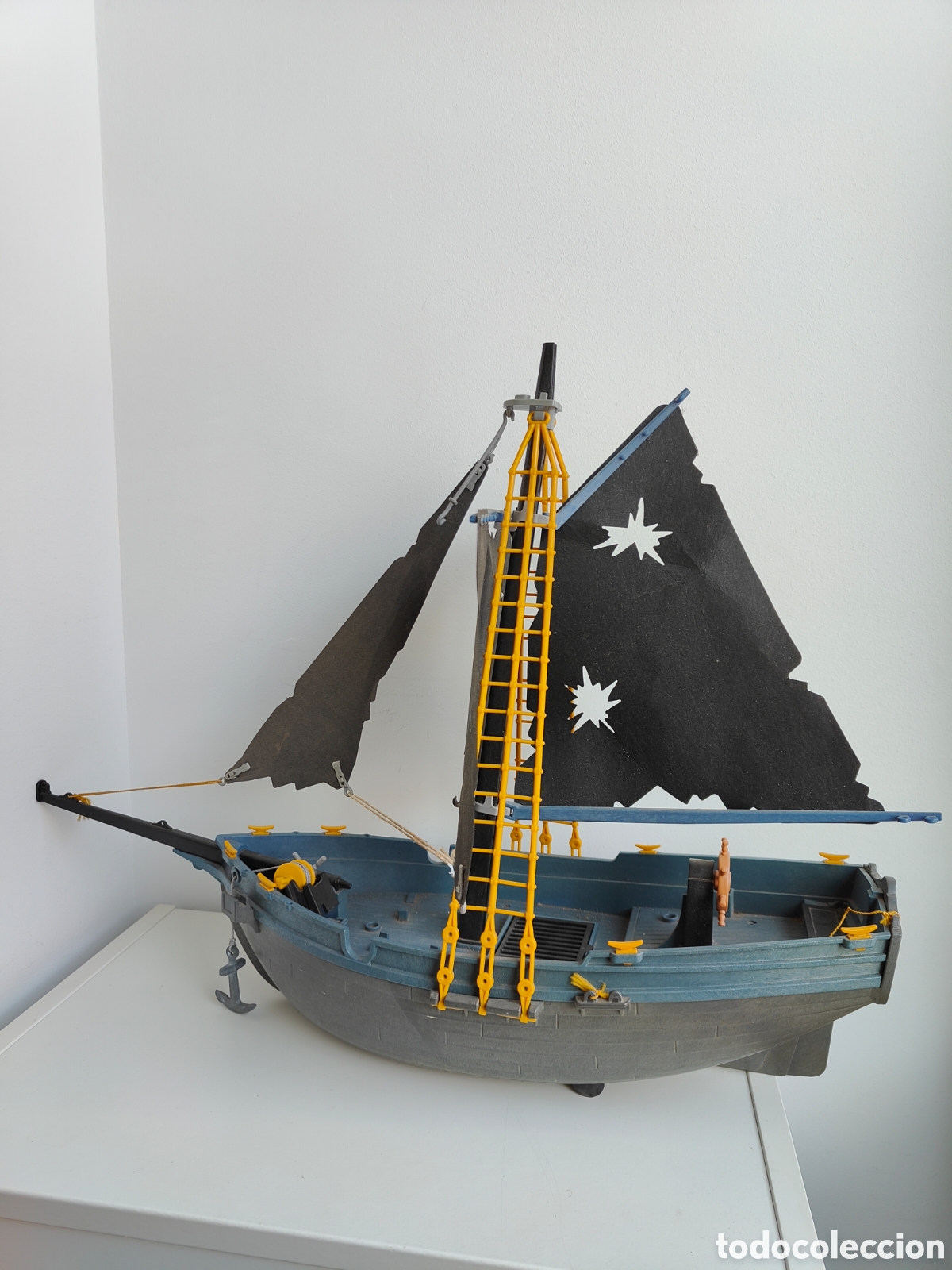 Playmobil: Barco pirata de Playmobil 3860 antiguo principios 2000