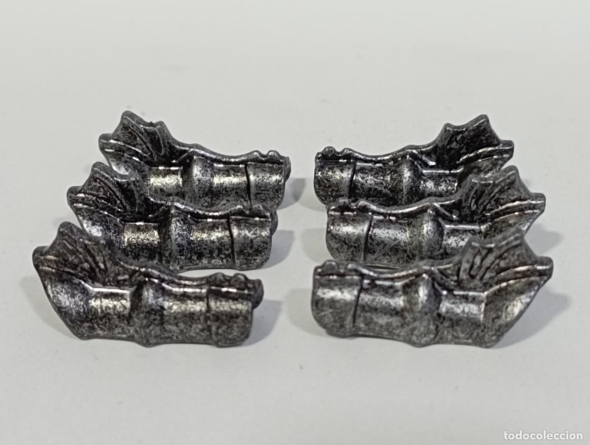 Playmobil: PLAYMOBIL 6 ARMADURA BRAZO CABALLERO MEDIEVAL ROMANO