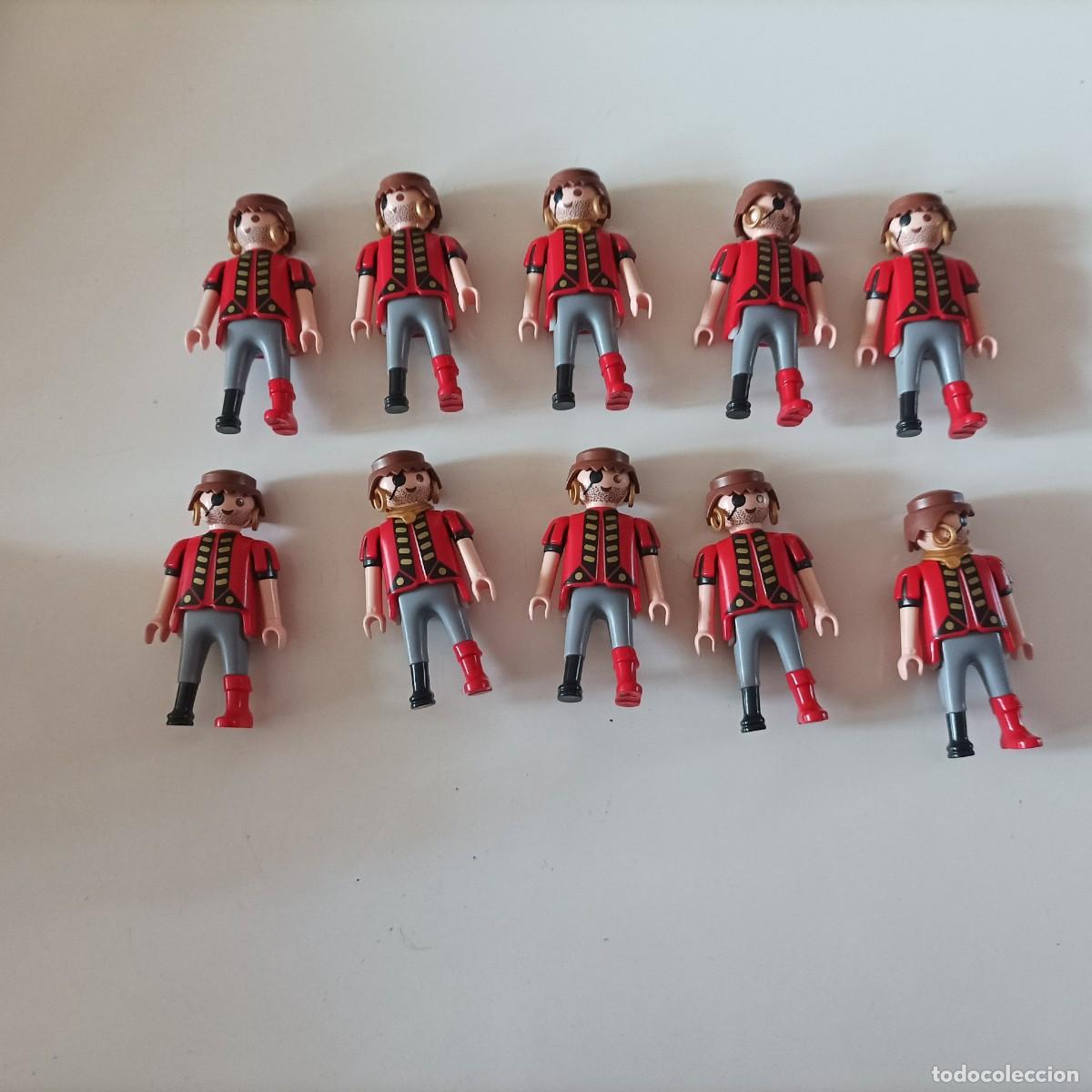 Playmobil: LOTE 10 FIGURAS PIRATAS PLAYMOBIL. NUEVOS