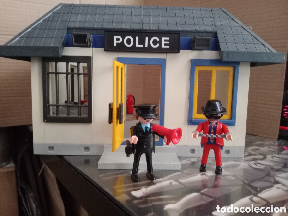 Playmobil: Comisaria polic&iacute;a USA Playmobil referencia 5013