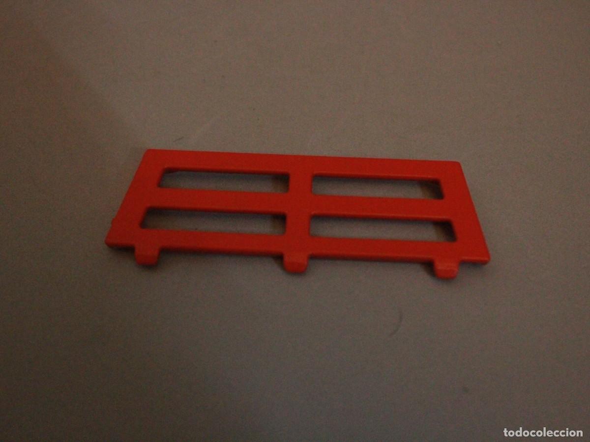 Playmobil: Playmobil valla o panel rojo de cierre - Foto 1