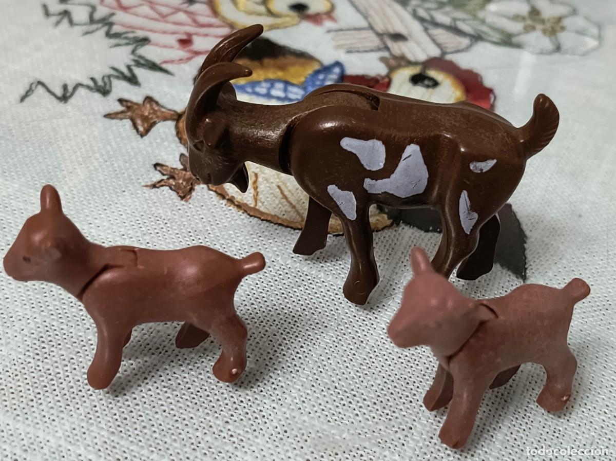 Playmobil: PLAYMOBIL | LOTE DE CABRA Y CABRITILLOS - Foto 2