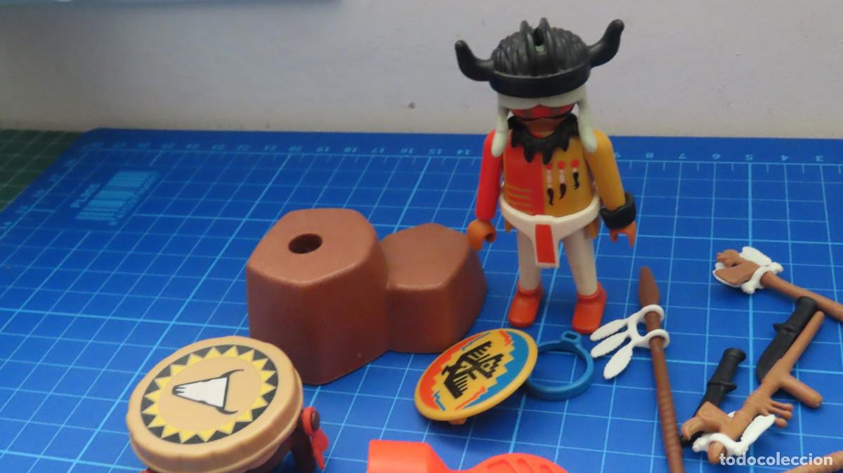 Playmobil: playmobil 3873, indios, western , oeste - Foto 4