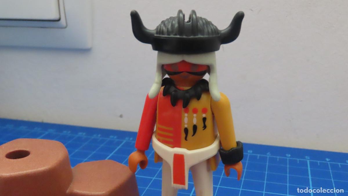 Playmobil: playmobil 3873, indios, western , oeste - Foto 7
