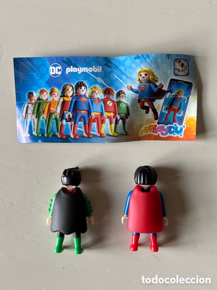 Playmobil: Figuras DC playmobil Superman y Robin - Foto 2