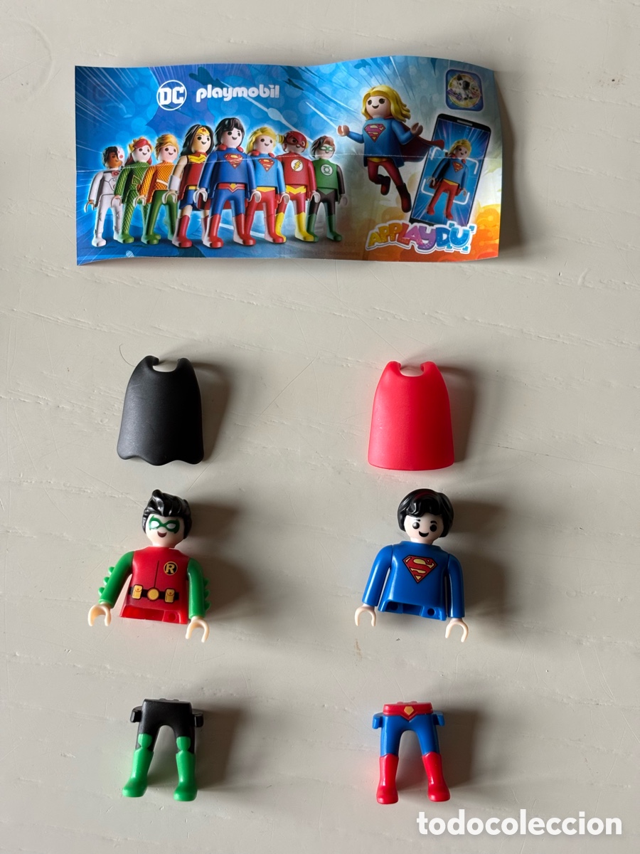 Playmobil: Figuras DC playmobil Superman y Robin - Foto 4
