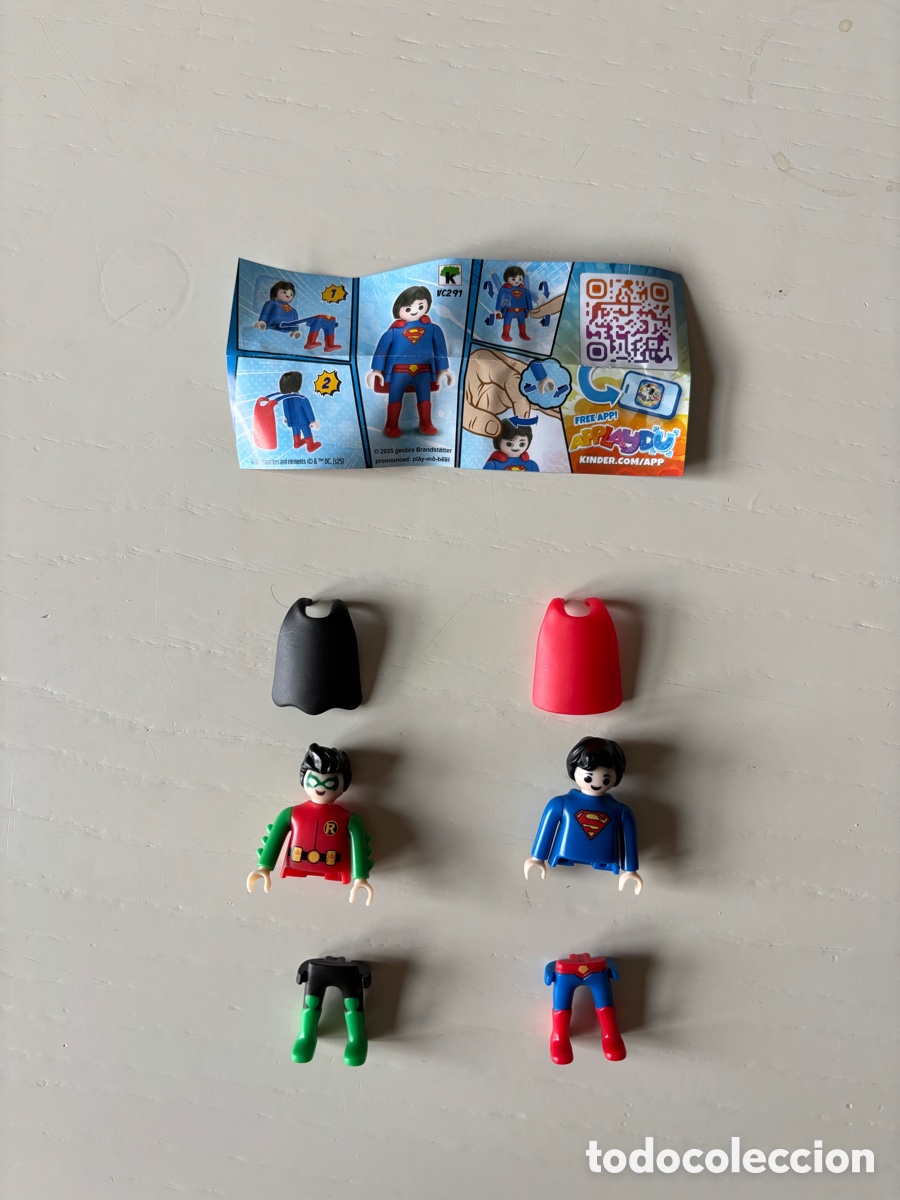 Playmobil: Figuras DC playmobil Superman y Robin - Foto 5