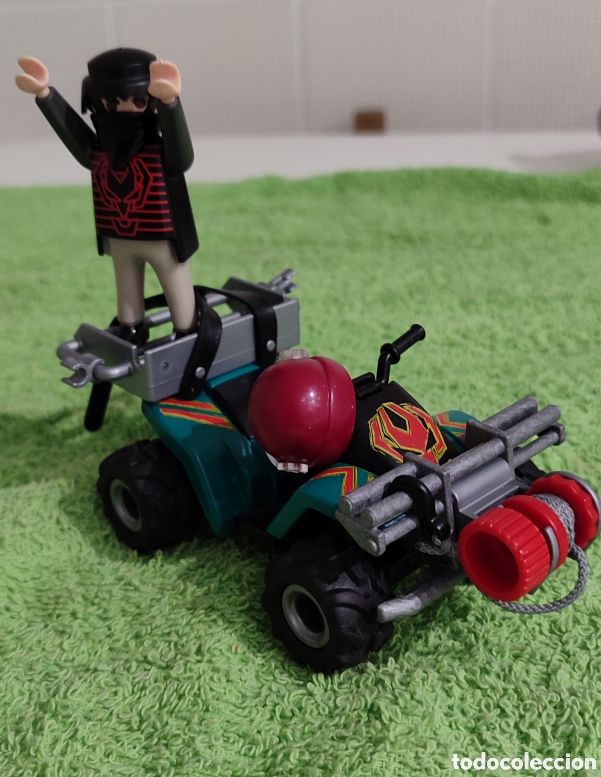 Playmobil: Quad con ladr&oacute;n.Playmobil. - Foto 4