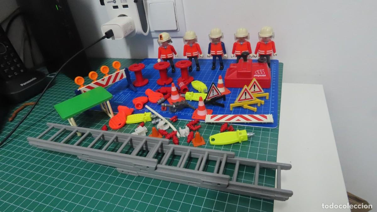 Playmobil: playmobil bomberos con accesorios - Foto 1