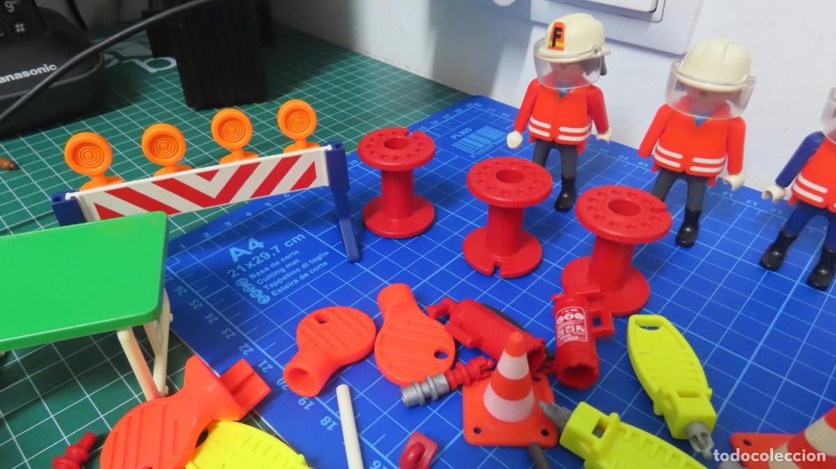 Playmobil: playmobil bomberos con accesorios - Foto 7