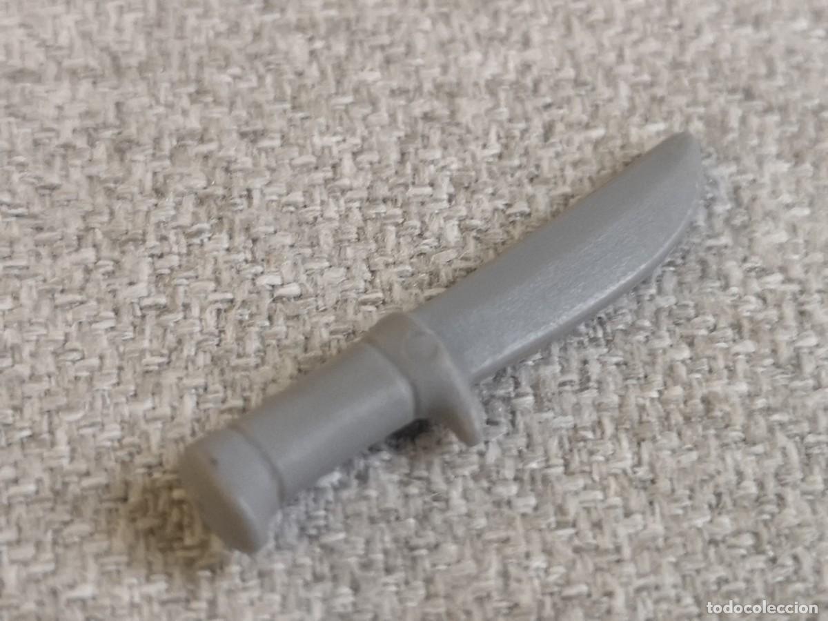 Playmobil: Playmobil cuchillo gris armas Cel320 - Foto 1