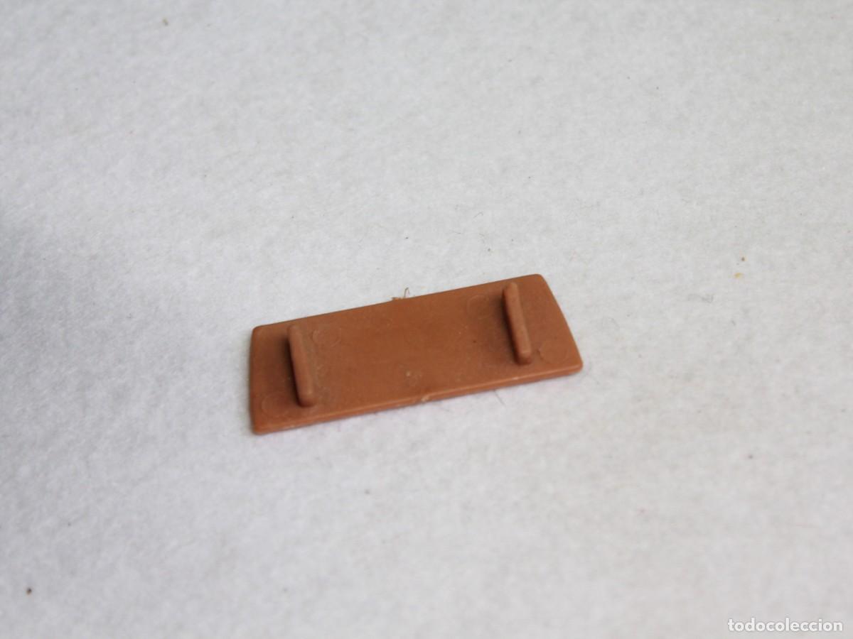 Playmobil: Placa rectangular marr&oacute;n Playmobil accesorio - Foto 2