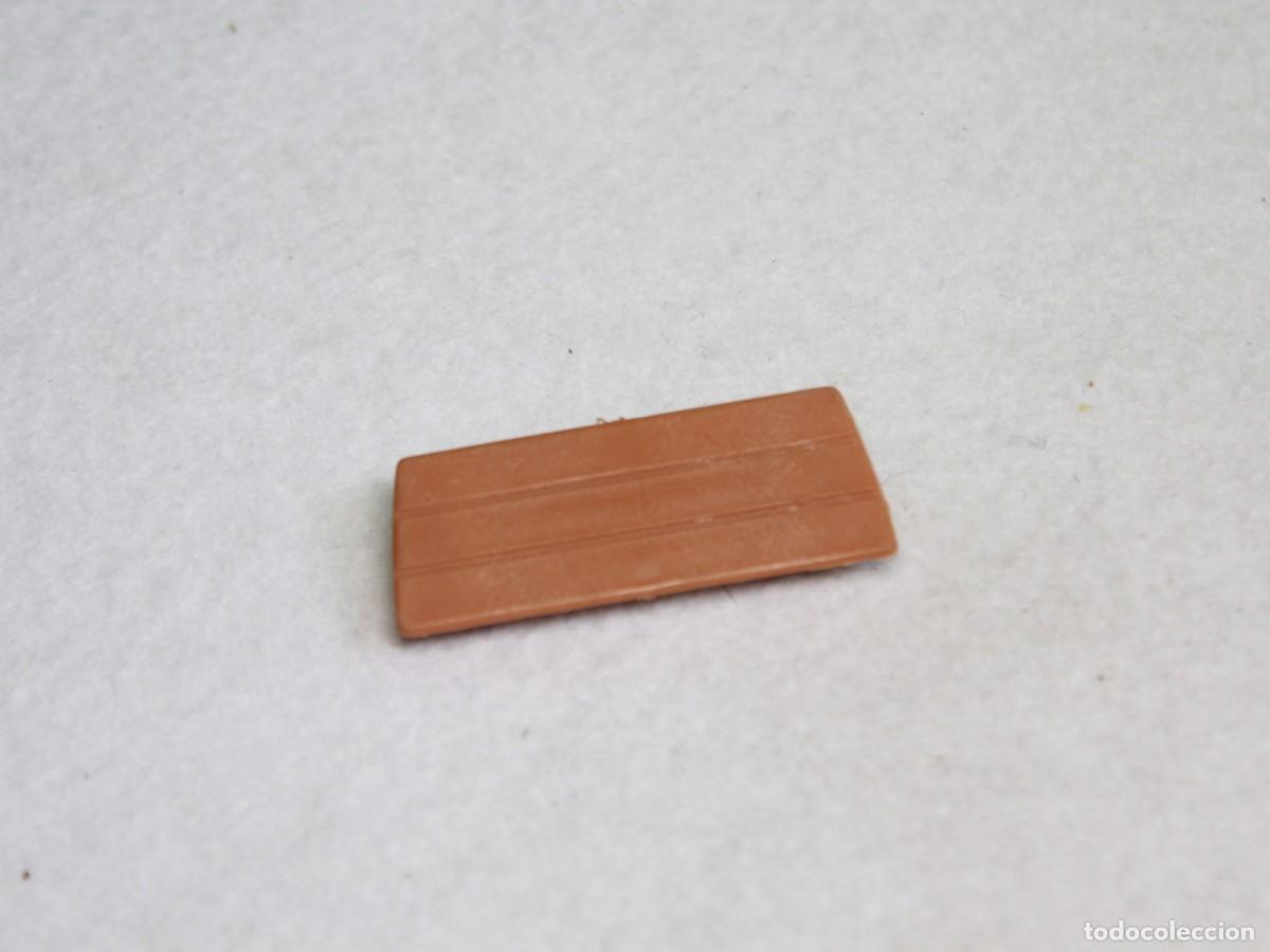 Playmobil: Placa rectangular marr&oacute;n Playmobil accesorio - Foto 1