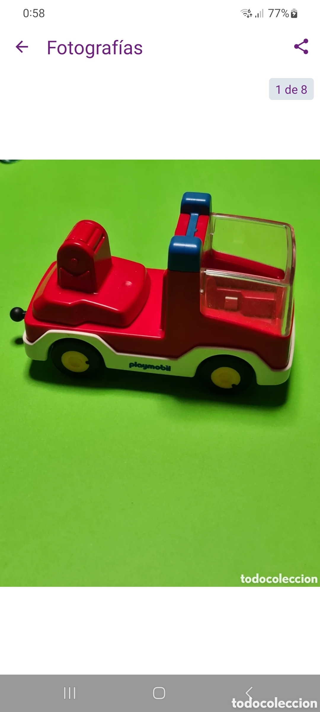 Playmobil: Cami&oacute;n de bomberos playmobil - Foto 3