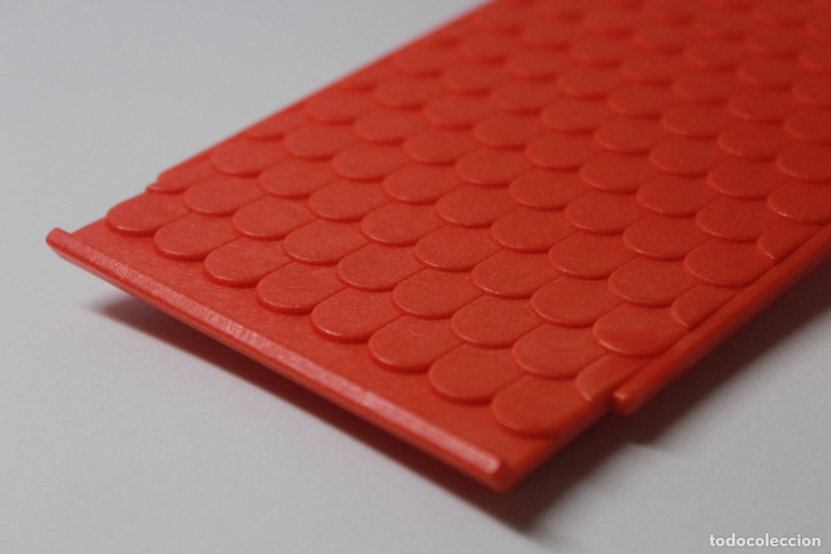 Playmobil: Accesorio Playmobil panel de tejado rojo rectangular - Foto 3