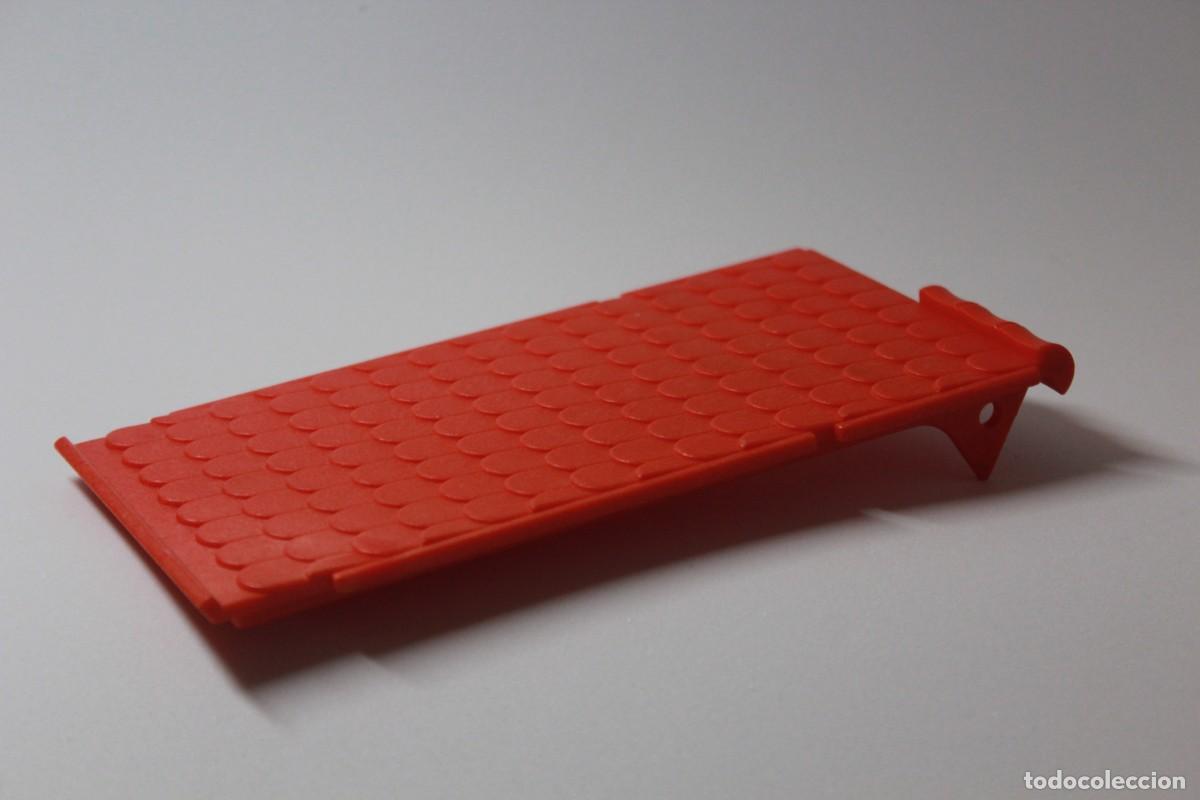 Playmobil: Accesorio Playmobil panel de tejado rojo rectangular - Foto 1