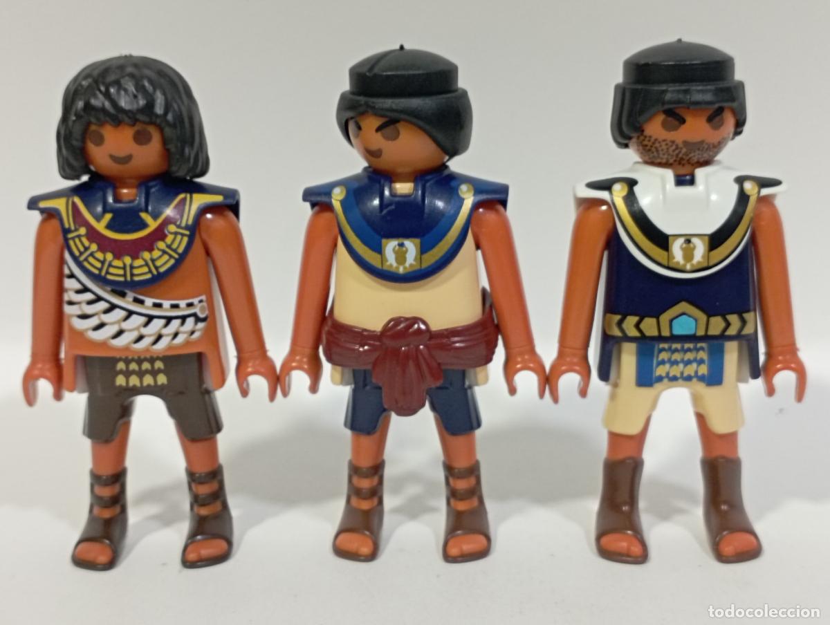 Playmobil: PLAYMOBIL 3 FIGURAS EGIPCIOS - Foto 1