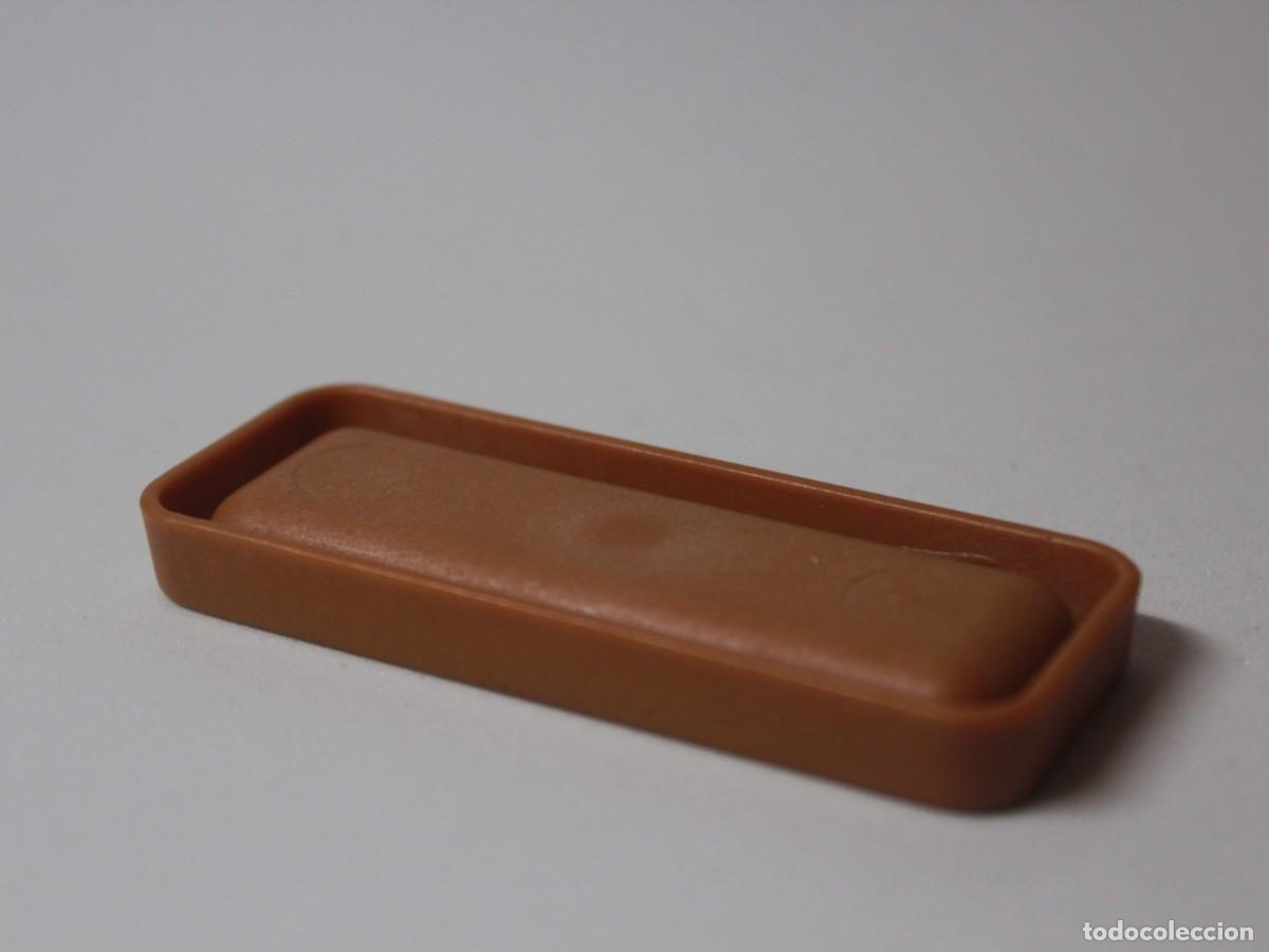 Playmobil: Playmobil accesorio bandeja / recipiente rectangular marr&oacute;n - Foto 2